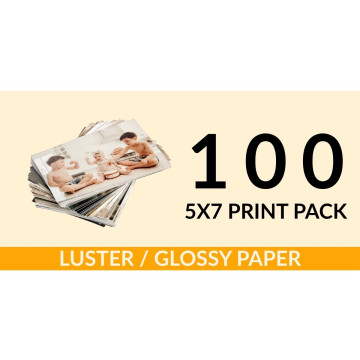 100 5x7" Prints Pack