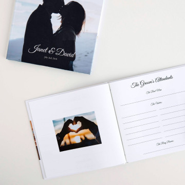 Wedding layflat Guestbook