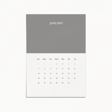 Calendar Cards