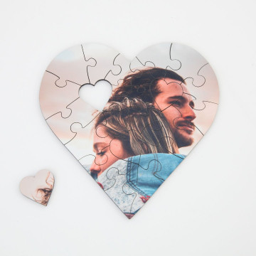 Puzzle Prints - Heart