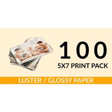 100 5x7" Prints Pack
