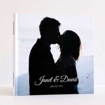 Wedding layflat Guestbook