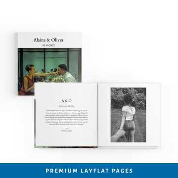 Wedding layflat Guestbook