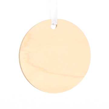 Wood Ornaments - Round