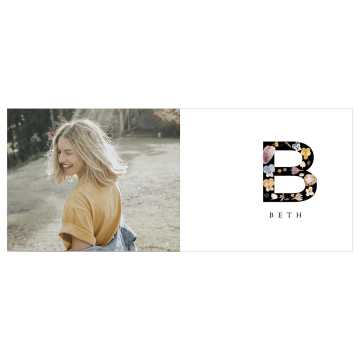 Flower 1 Image & Monogram