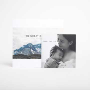 Inexpensive soft cover photo book