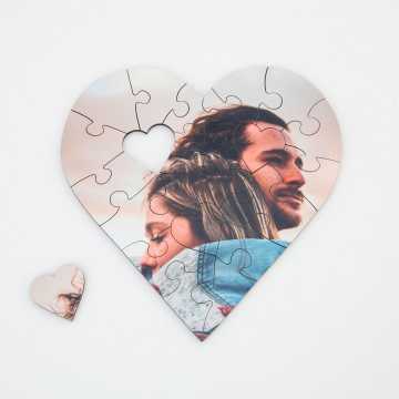 Puzzle Prints - Heart