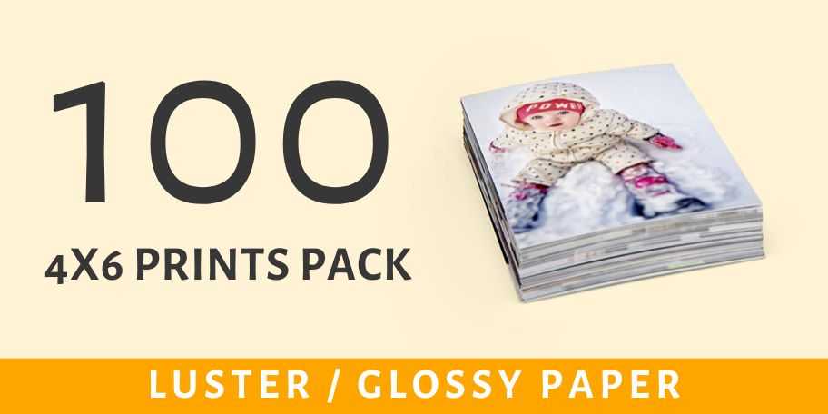 100 Prints Pack