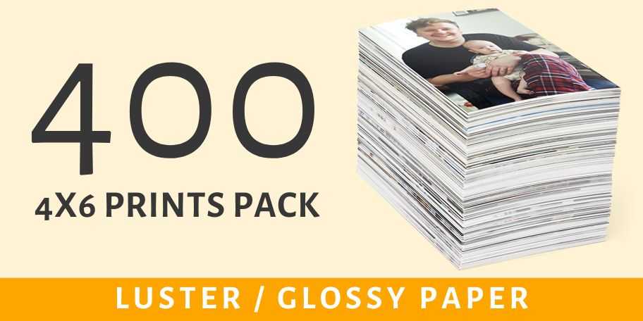 400 Prints Pack