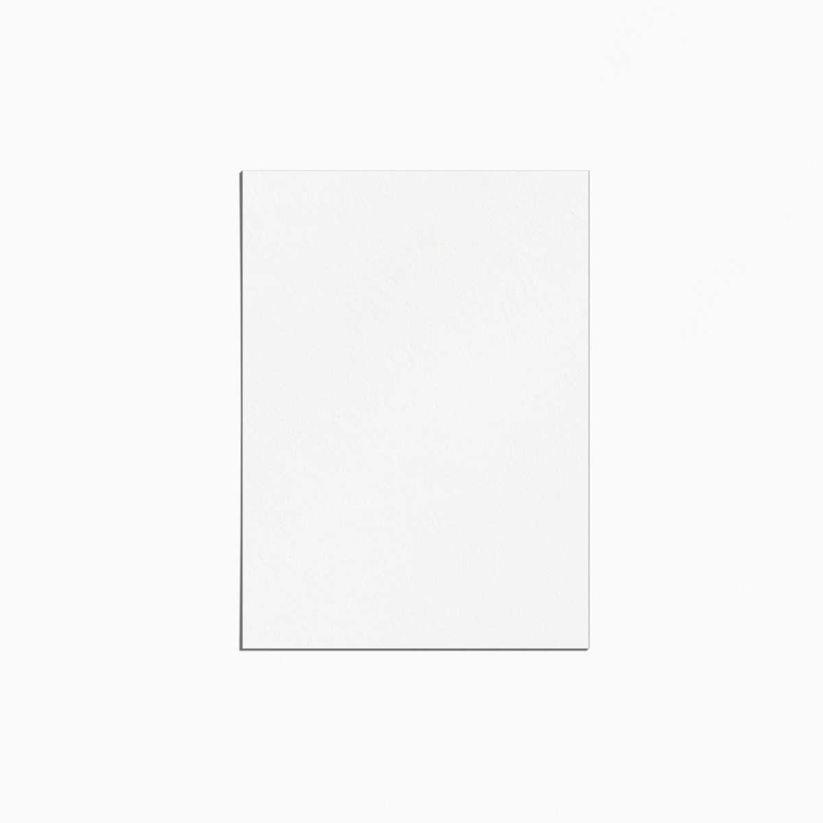 a blank postcard
