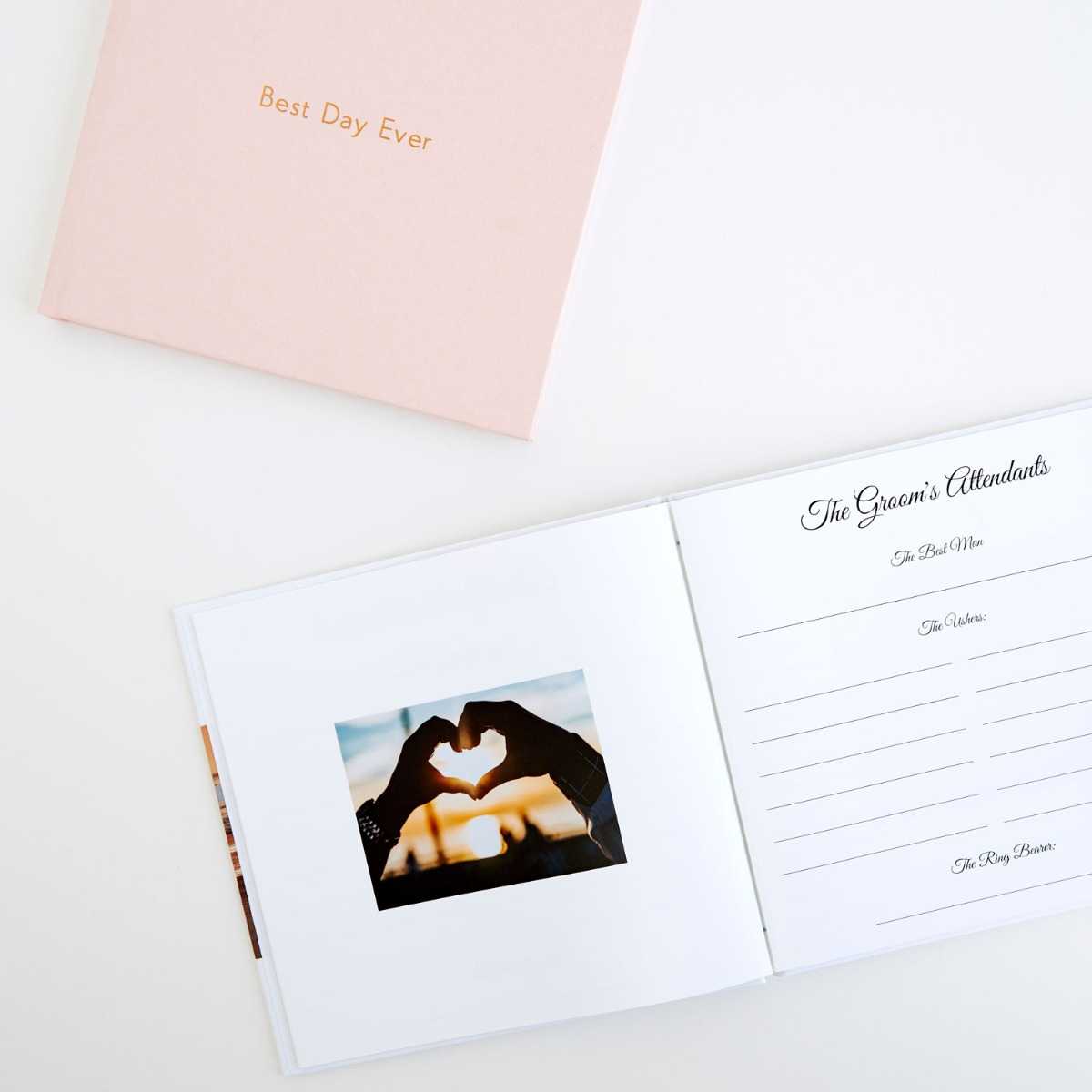 Wedding layflat Guestbook