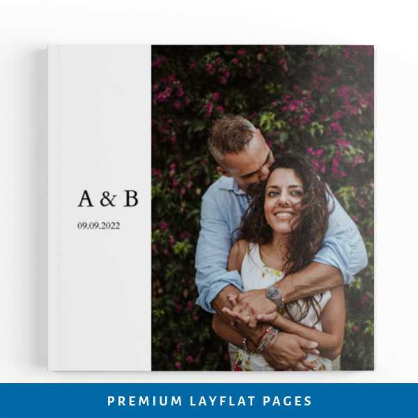 Wedding layflat Guestbook