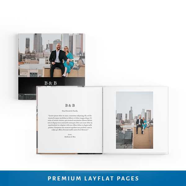 Wedding layflat Guestbook