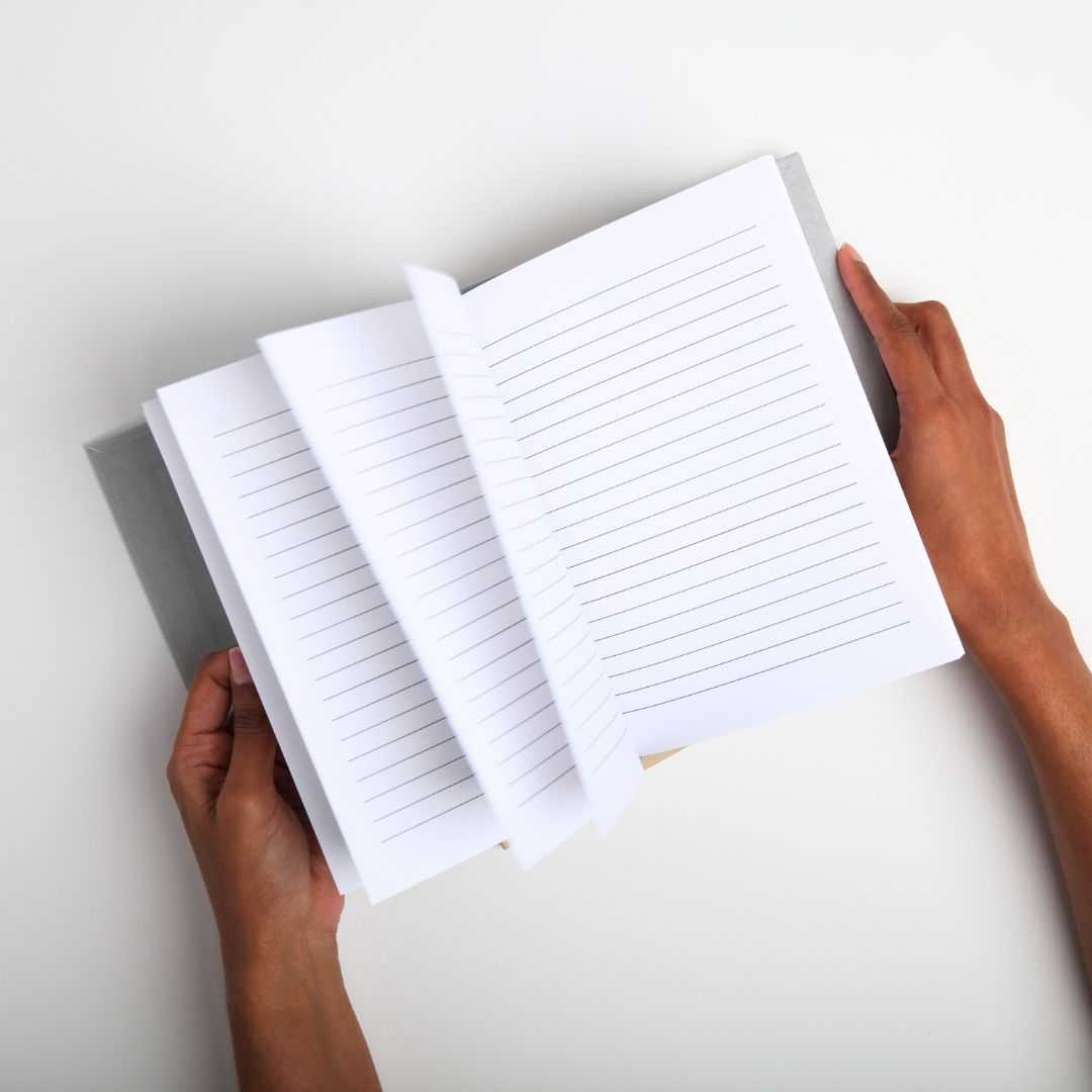 Personalized Textile Notebook