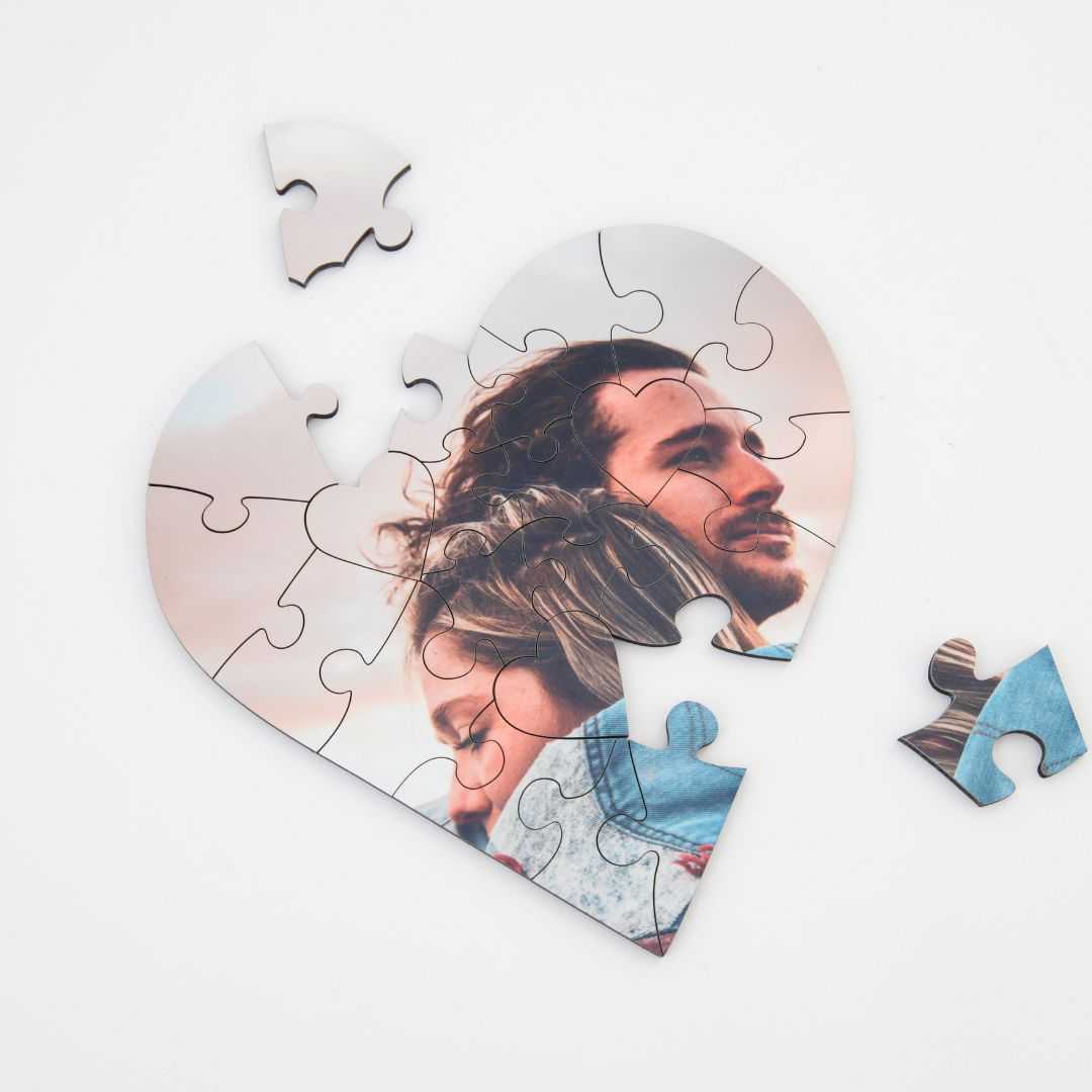 Puzzle Prints - Heart