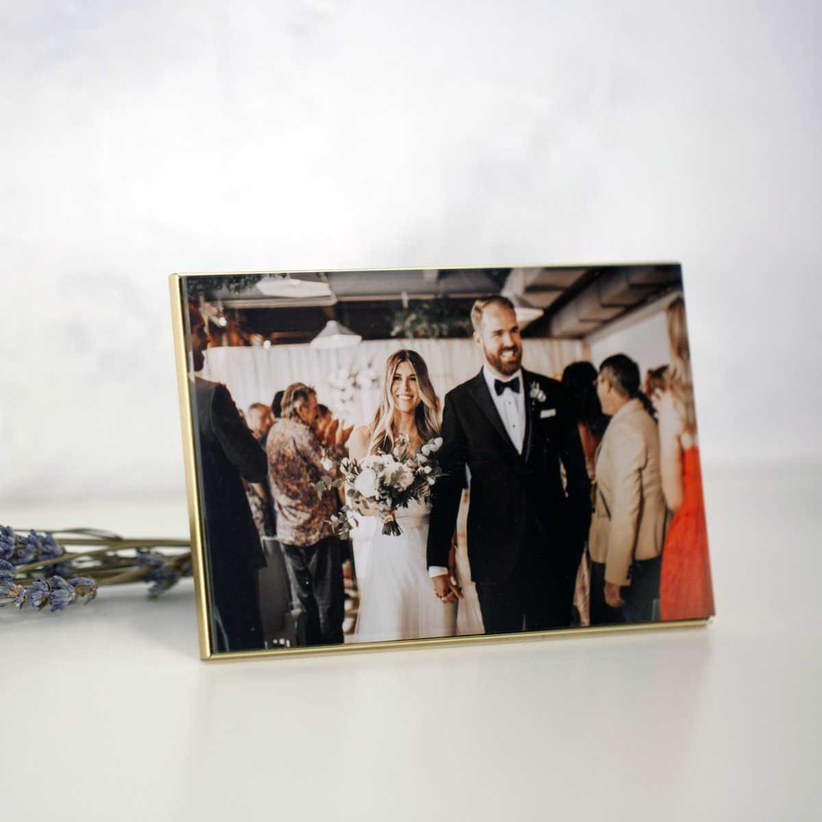 Wedding picture table top frame