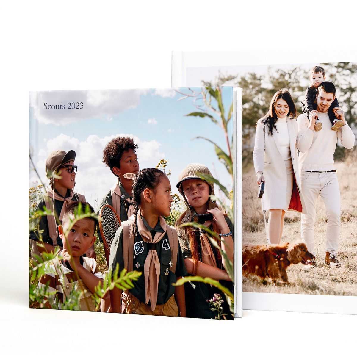 Personalized hard cover book