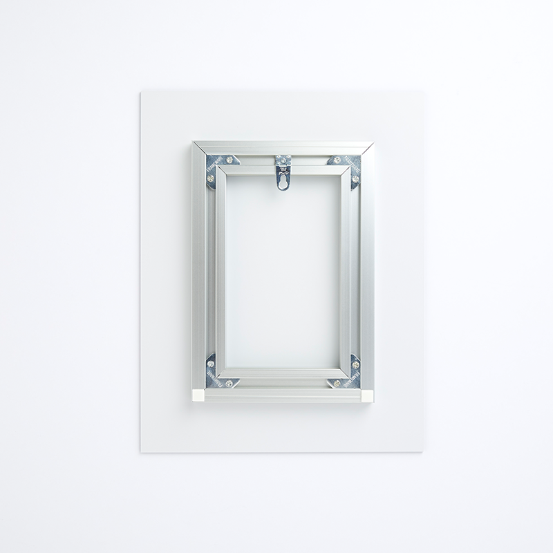 Back frame of plexi print
