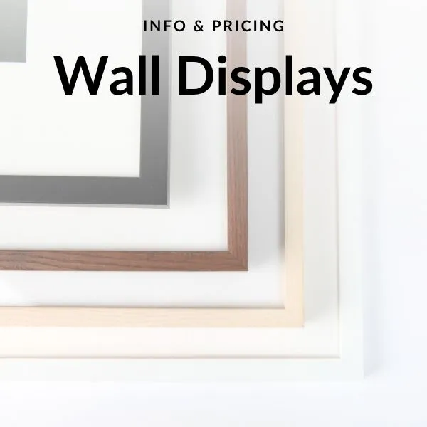 Info & Pricing Wall Display